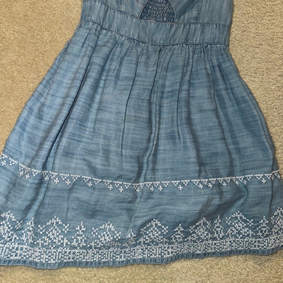 Hollister Light Blue Denim Dress - Picture 3 of 5